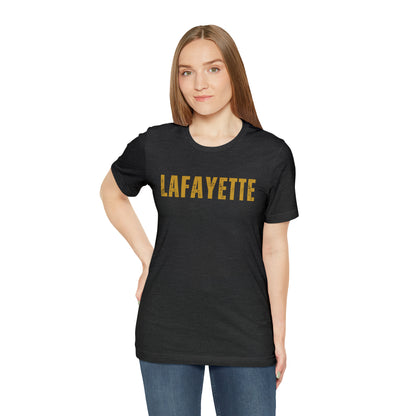 Marquis de Lafayette School Letters Unisex Jersey Short Sleeve Tee