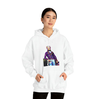 Marquis de Lafayette Pop Art Unisex Heavy Blend Hooded Sweatshirt