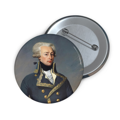 Marquis de Lafayette Button - Classic Portrait of Lafayette