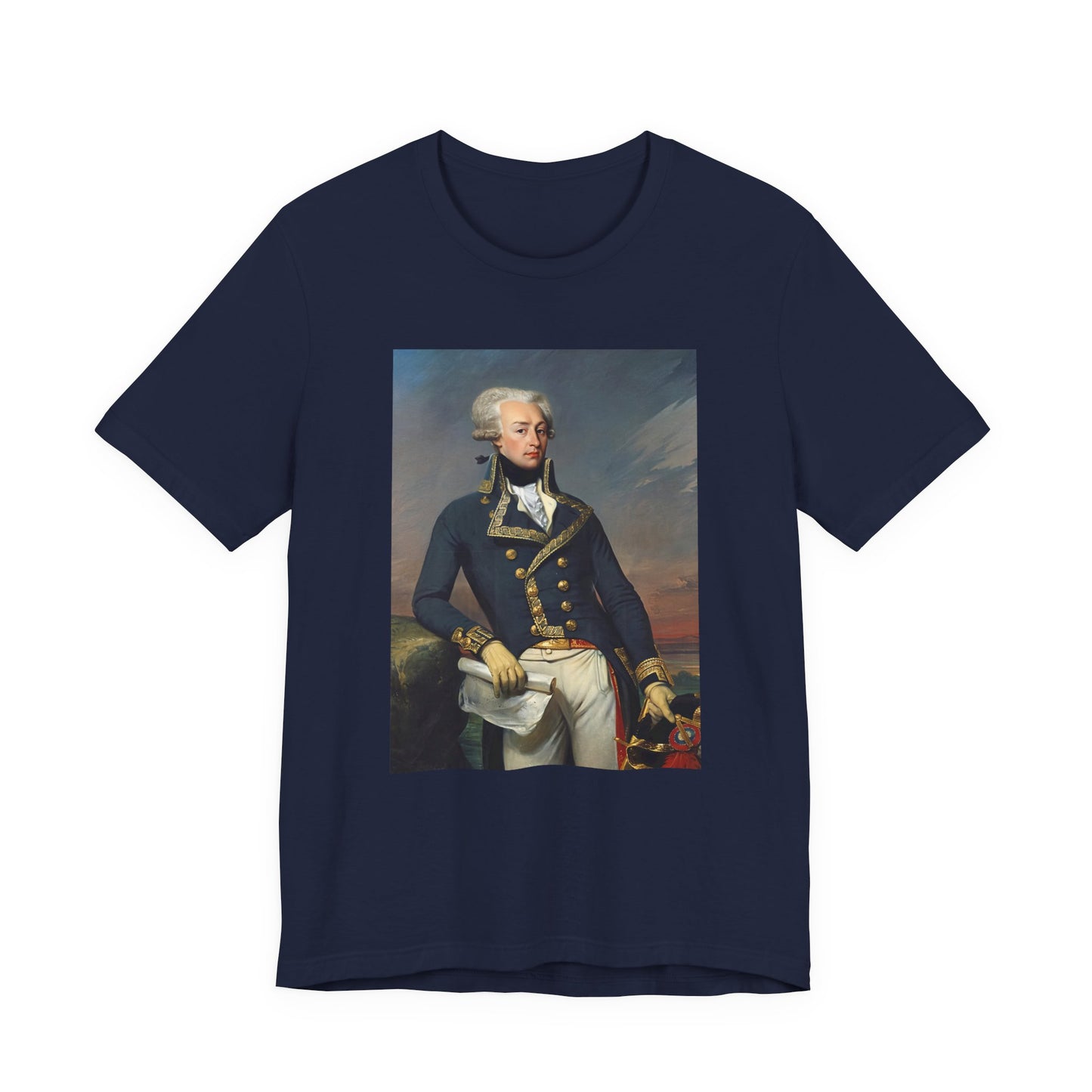 Marquis de Lafayette Classic Unisex Jersey Short Sleeve Tee