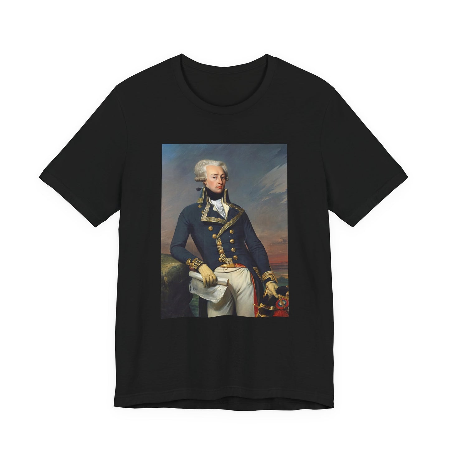 Marquis de Lafayette Classic Unisex Jersey Short Sleeve Tee