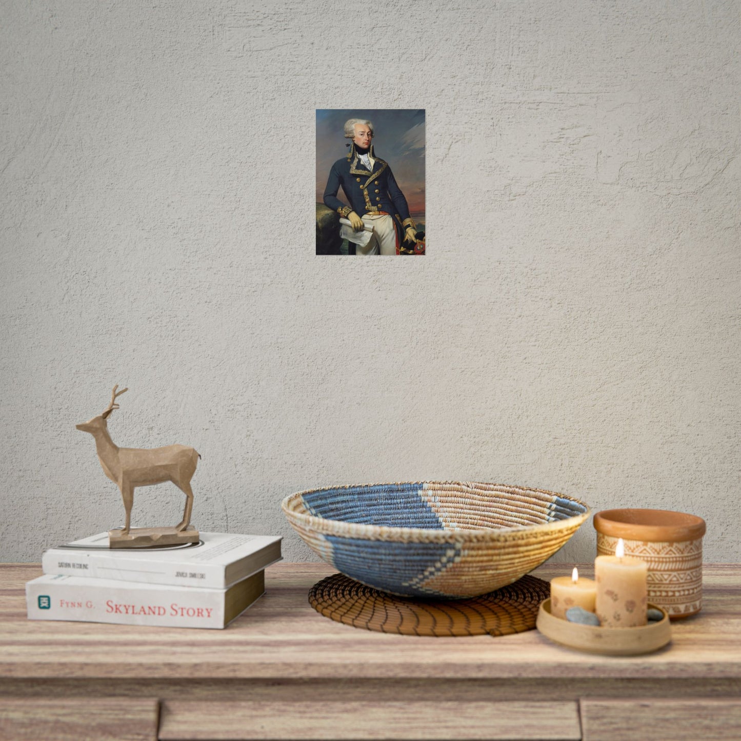 Marquis de Lafayette Classic Portrait Rolled Poster - Beautiful Unique Gift for the History Lover or Lafayette Fan!