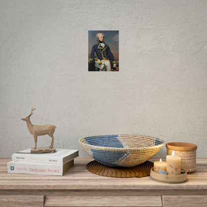 Marquis de Lafayette Classic Portrait Rolled Poster - Beautiful Unique Gift for the History Lover or Lafayette Fan!