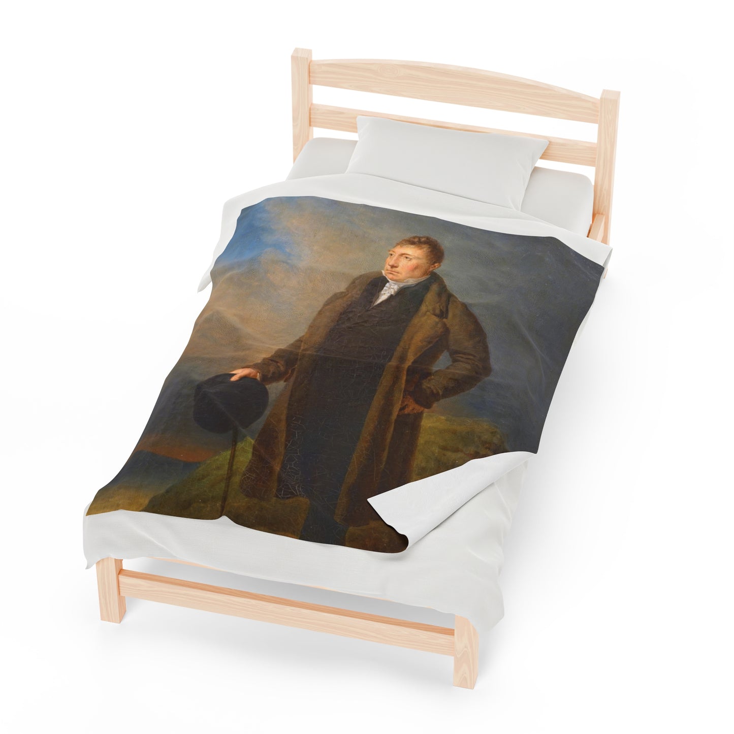 Marquis de Lafayette Blanket - 1824 Lafayette Portrait