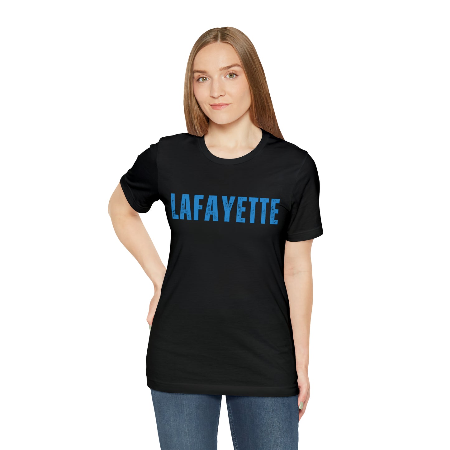 Marquis de Lafayette School Letters Unisex Jersey Short Sleeve Tee