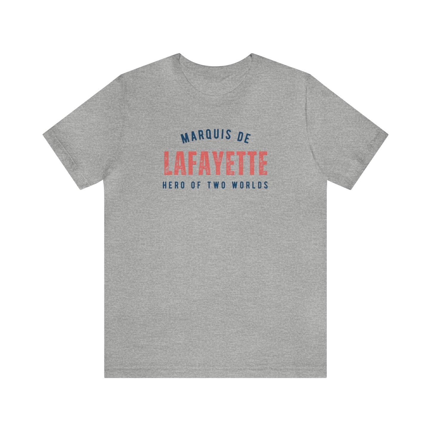 Lafayette Hero of Two Worlds Unisex Jersey Short Sleeve Tee