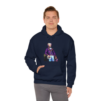 Marquis de Lafayette Pop Art Unisex Heavy Blend Hooded Sweatshirt