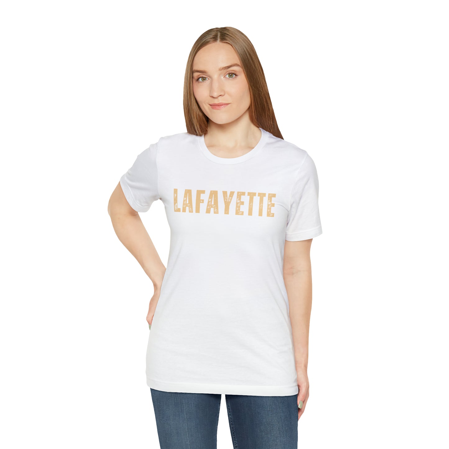 Marquis de Lafayette School Letters Unisex Jersey Short Sleeve Tee