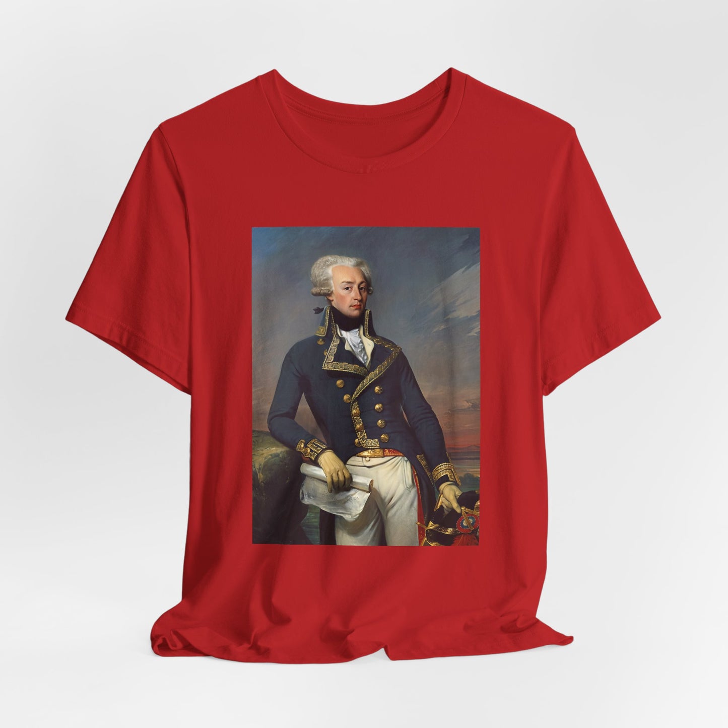 Marquis de Lafayette Classic Unisex Jersey Short Sleeve Tee