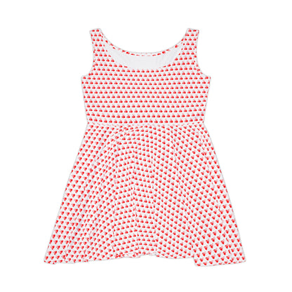 Lafayette Portrait in Pattern - Women's Skater Dress (Red)