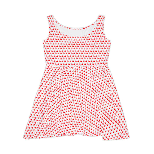 Lafayette Portrait in Pattern - Women's Skater Dress (Red)