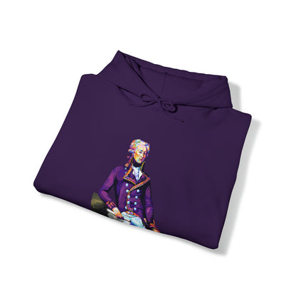 Marquis de Lafayette Pop Art Unisex Heavy Blend Hooded Sweatshirt