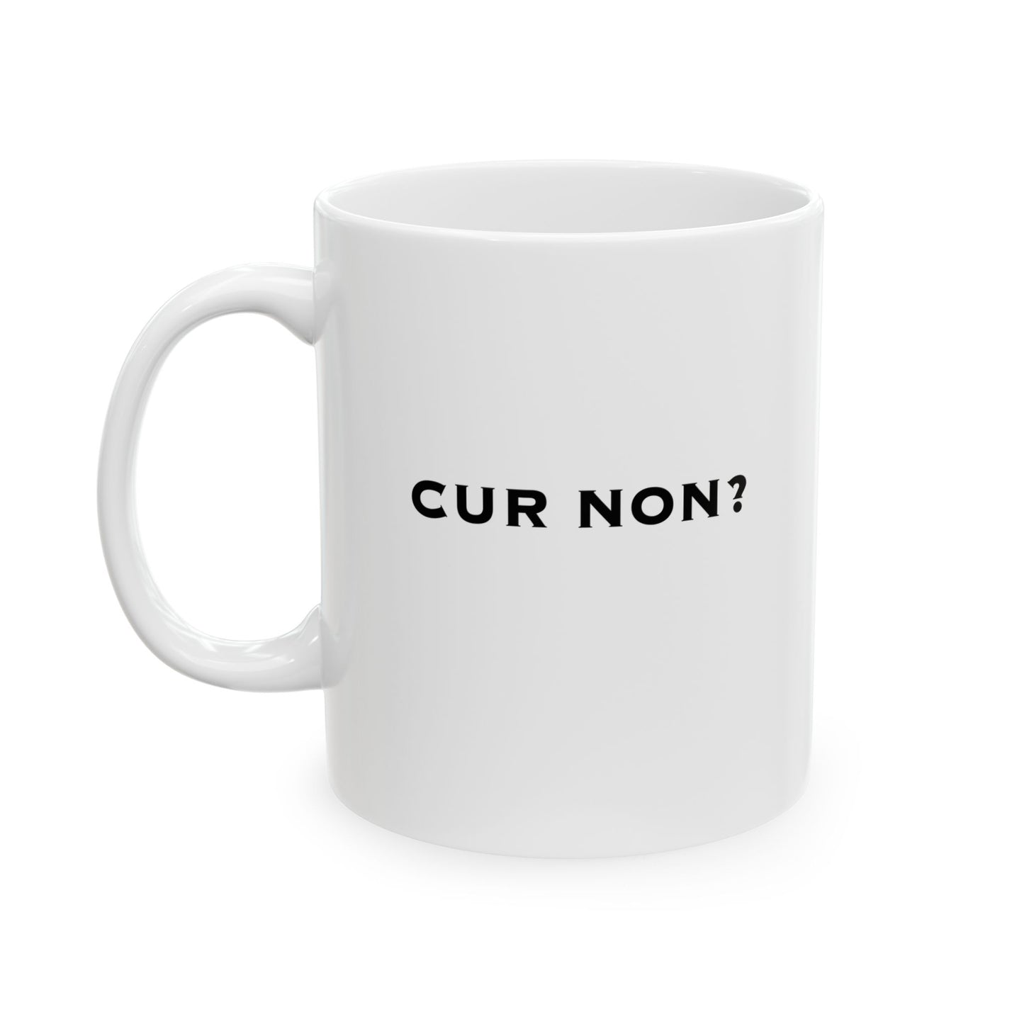 Lafayette Cur Non Mug - 11oz White Ceramic