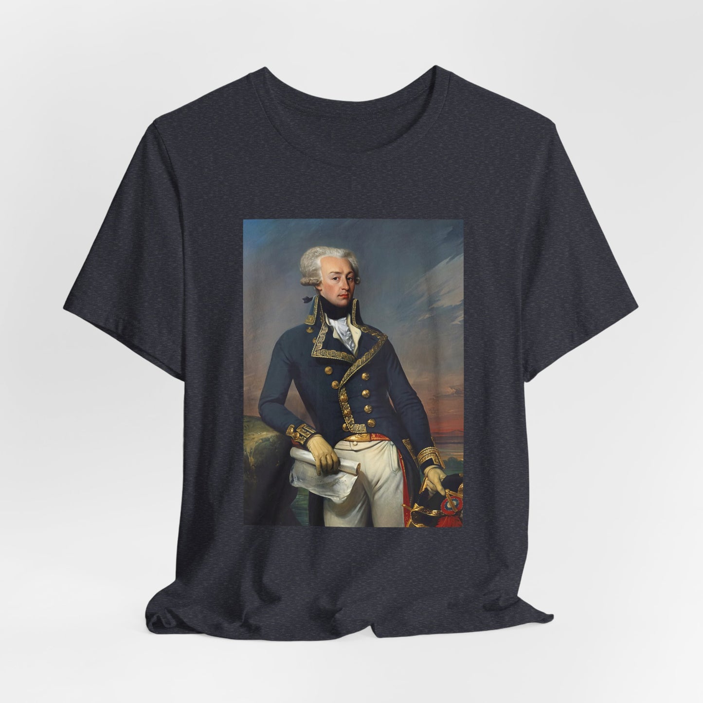 Marquis de Lafayette Classic Unisex Jersey Short Sleeve Tee
