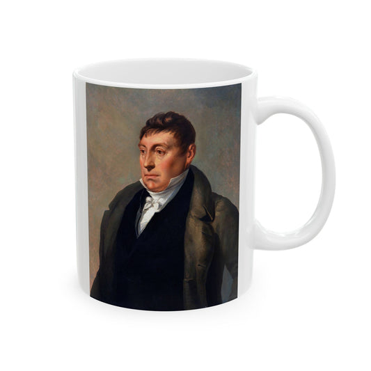 Lafayette 1824 Portrait Mug - 11oz White Ceramic