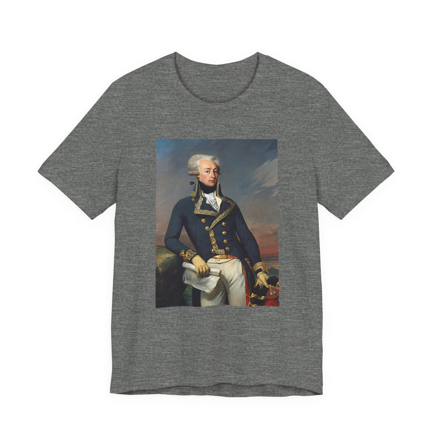 Marquis de Lafayette Classic Unisex Jersey Short Sleeve Tee