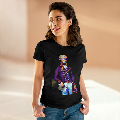 Lafayette Colorful Pop Art - Women's Cap Sleeves T-shirt