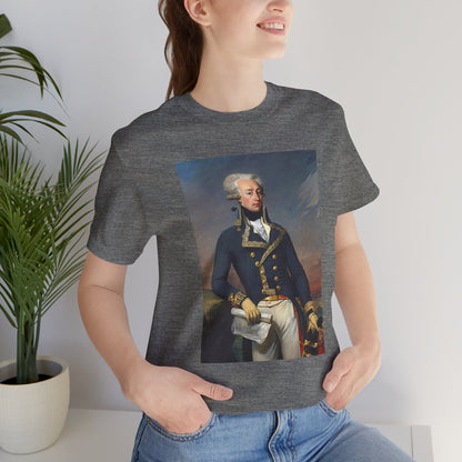 Marquis de Lafayette Classic Unisex Jersey Short Sleeve Tee