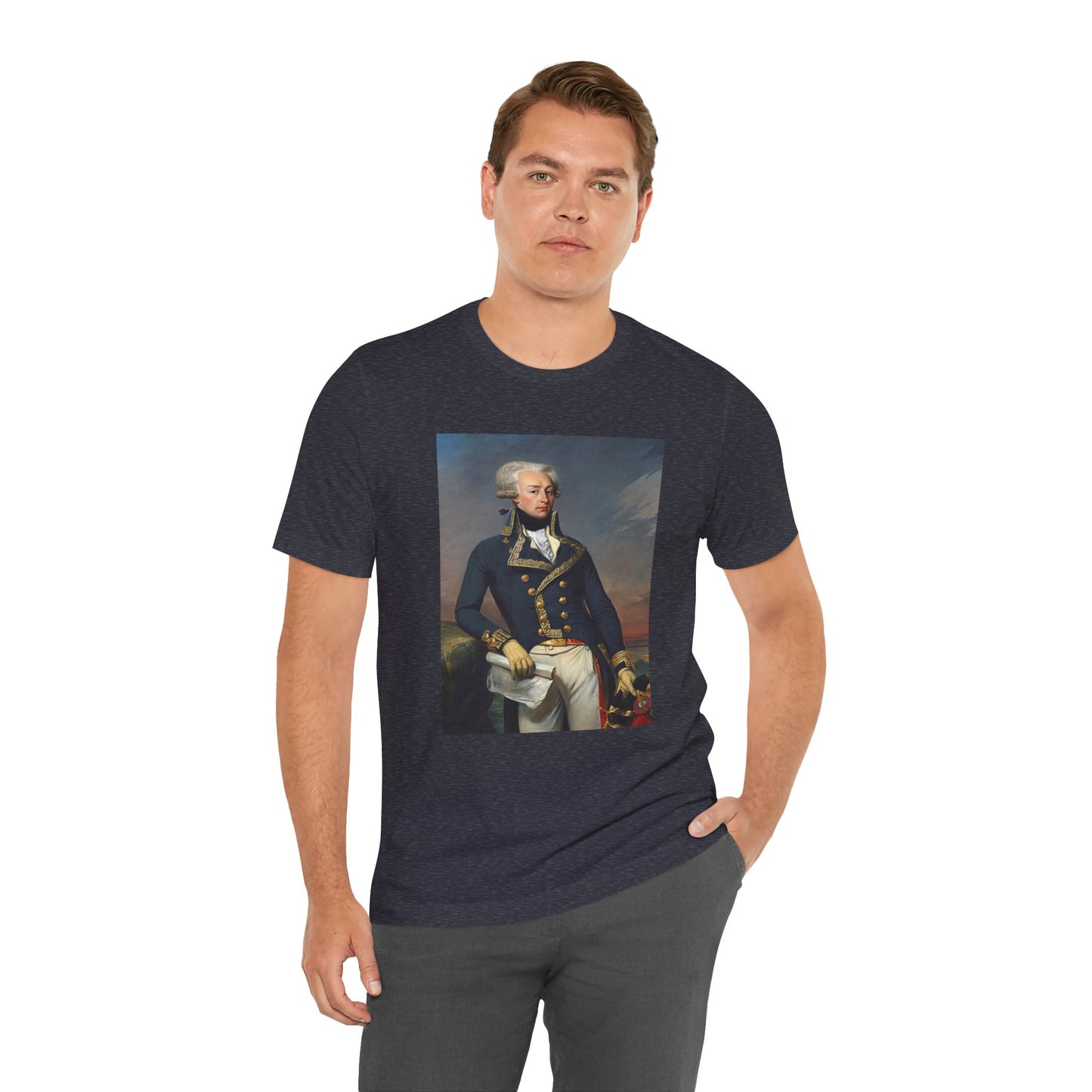 Marquis de Lafayette Classic Unisex Jersey Short Sleeve Tee