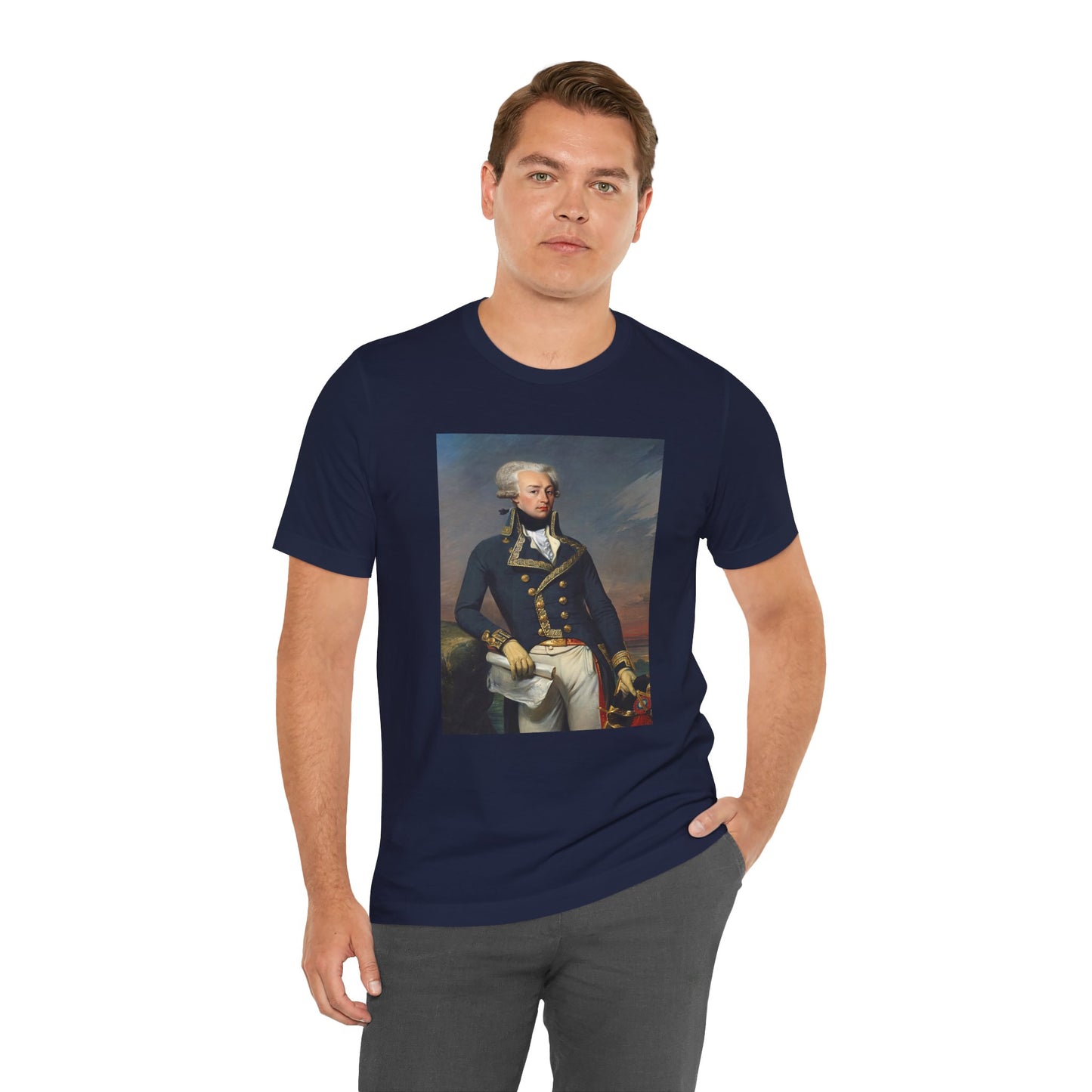 Marquis de Lafayette Classic Unisex Jersey Short Sleeve Tee