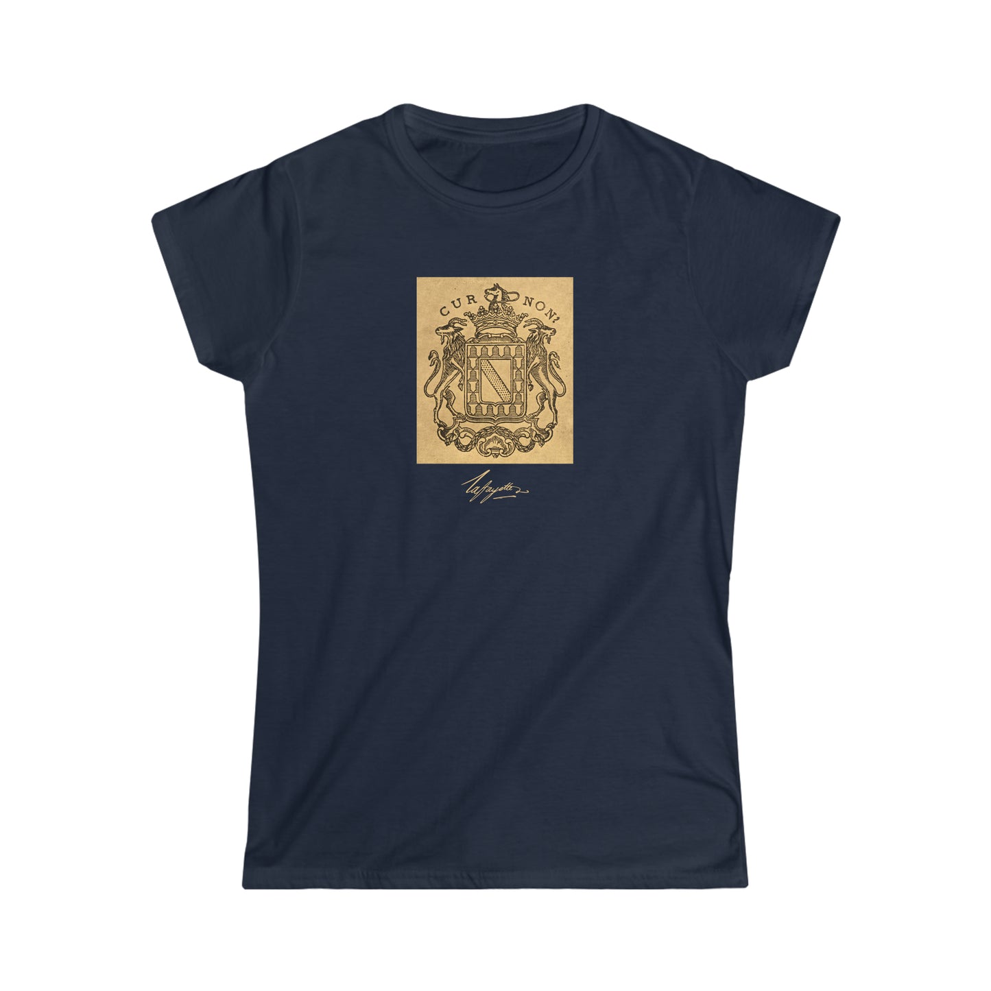 Cur non Lafayette Coat of Arms T-shirt