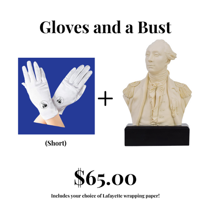 Gloves and Bust - Lafayette Combo (Short Gloves)