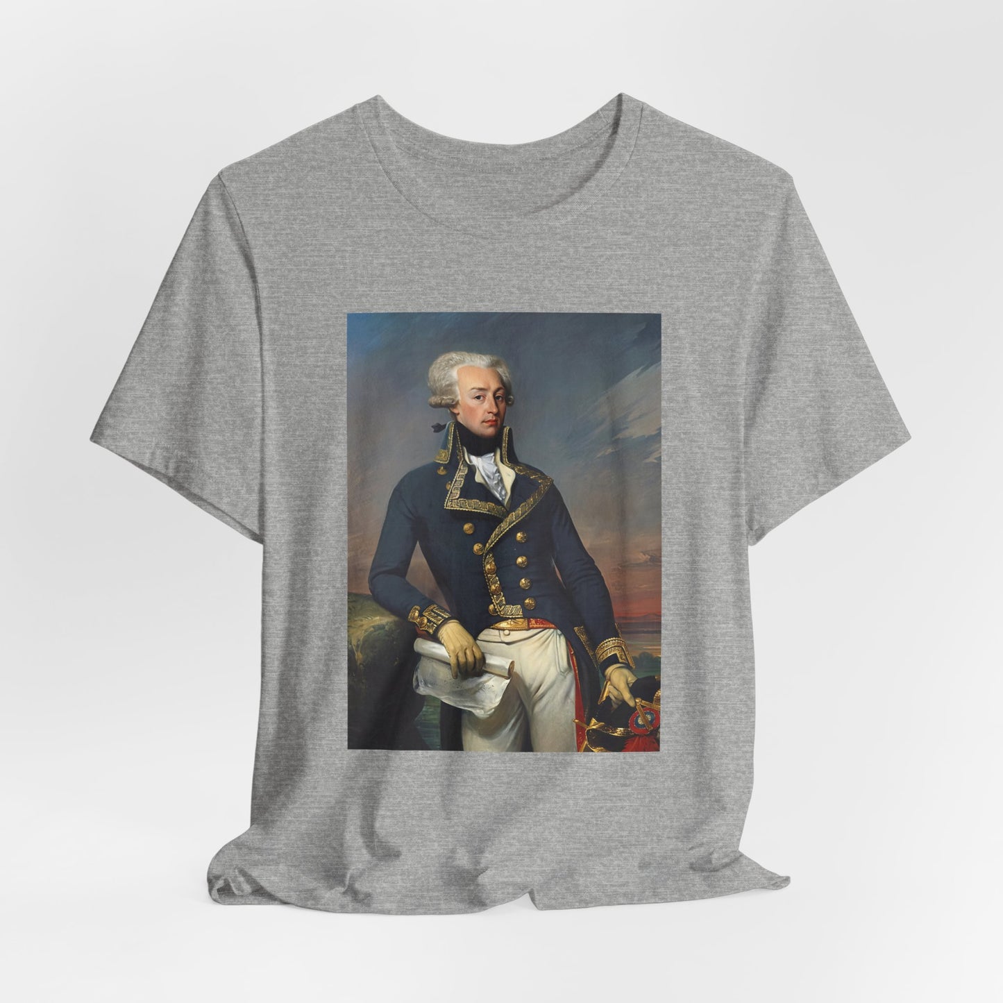 Marquis de Lafayette Classic Unisex Jersey Short Sleeve Tee
