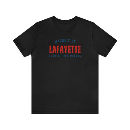 Lafayette Hero of Two Worlds Unisex Jersey Short Sleeve Tee