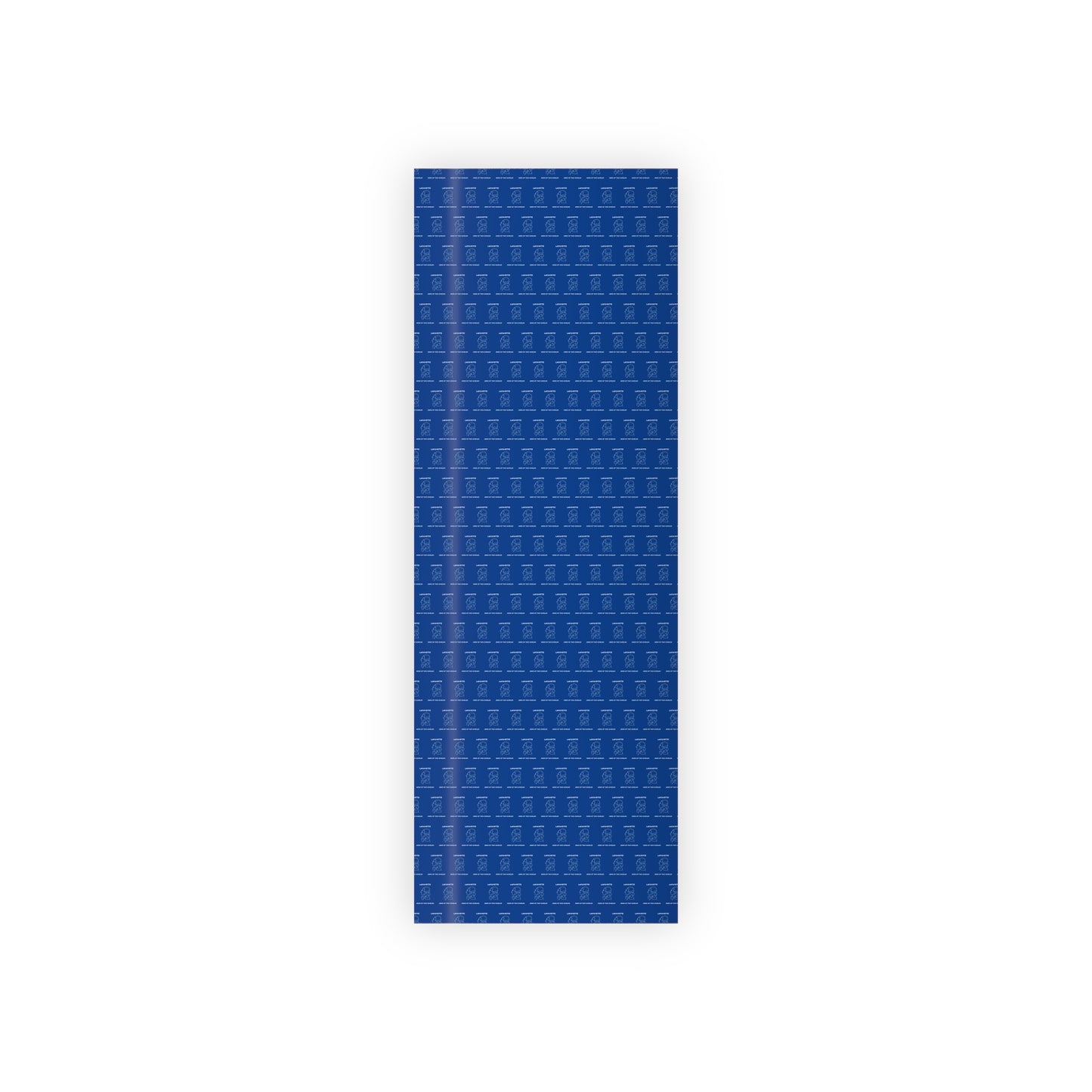 Marquis de Lafayette Wrapping Paper - Blue Line Portrait