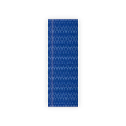 Marquis de Lafayette Wrapping Paper - Blue Line Portrait