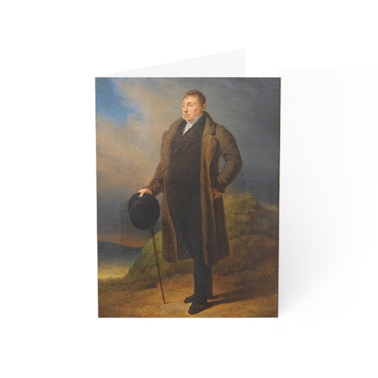 Marquis de Lafayette Full-Length 1820's Portrait Greeting Cards - Set of 10 (3.5" x 5") with envelopes