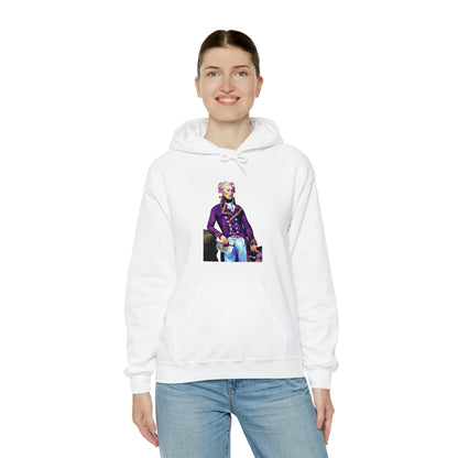 Marquis de Lafayette Pop Art Unisex Heavy Blend Hooded Sweatshirt