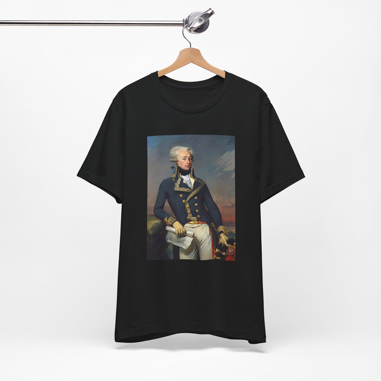Marquis de Lafayette Classic Unisex Jersey Short Sleeve Tee