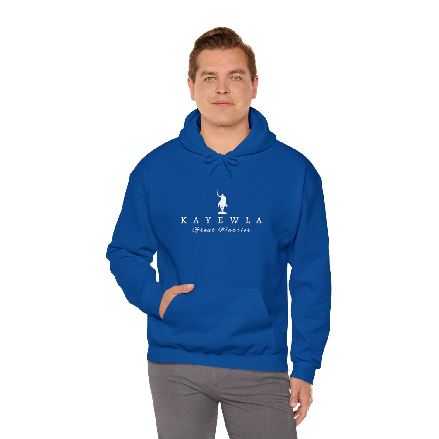 Marquis de Lafayette Kayewla Great Warrior - Unisex Heavy Blend Hooded Sweatshirt