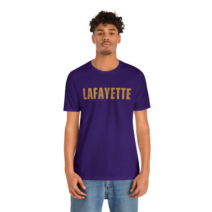 Marquis de Lafayette School Letters Unisex Jersey Short Sleeve Tee