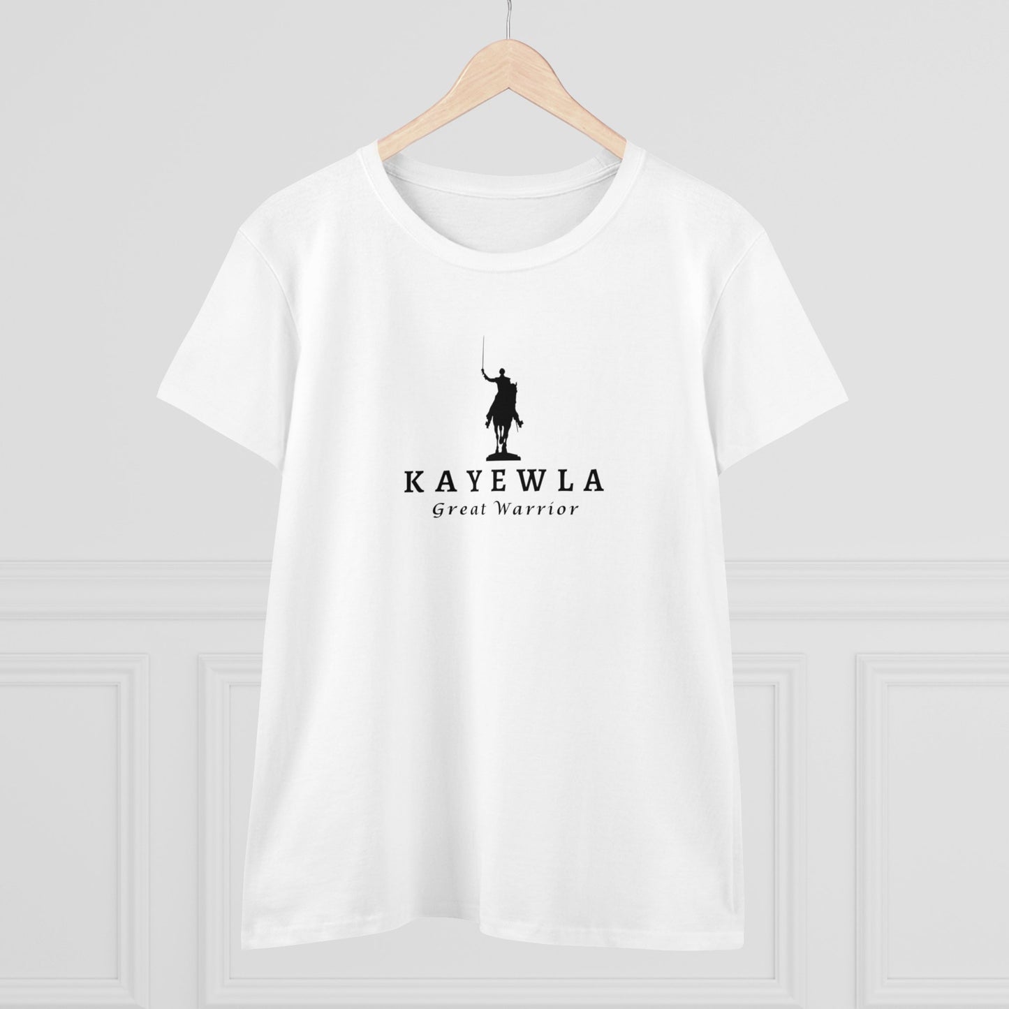 Women's Lafayette Kayewla Cap Sleeves Cotton Tee - Slightly Fitted, Marquis de Lafayette, Bicentennial, History, Washington, Hamilton