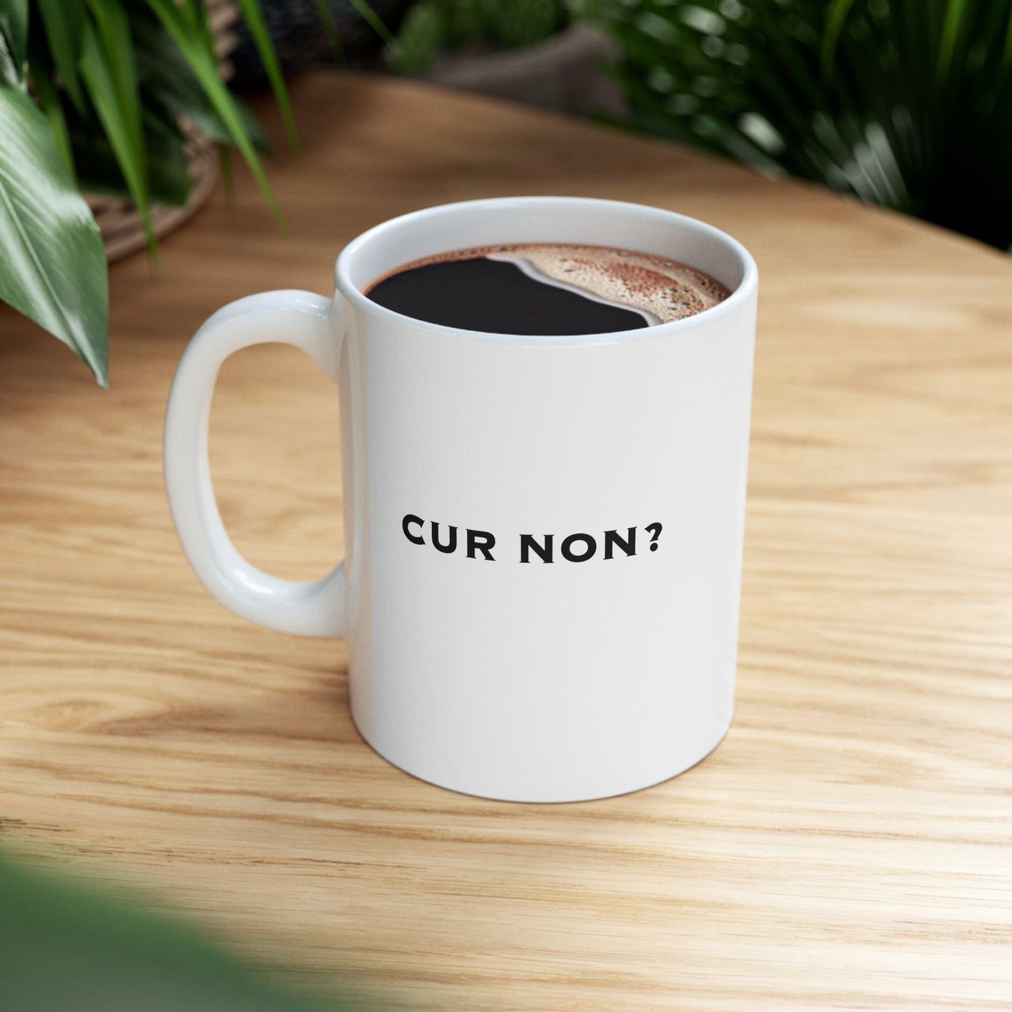 Lafayette Cur Non Mug - 11oz White Ceramic