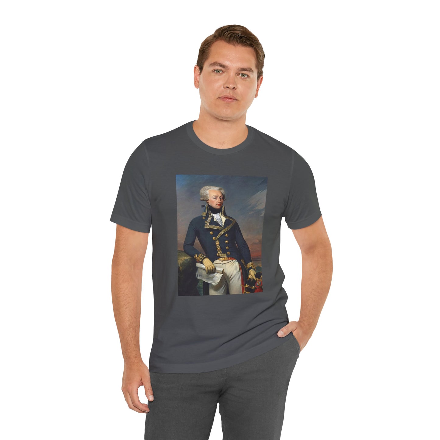 Marquis de Lafayette Classic Unisex Jersey Short Sleeve Tee