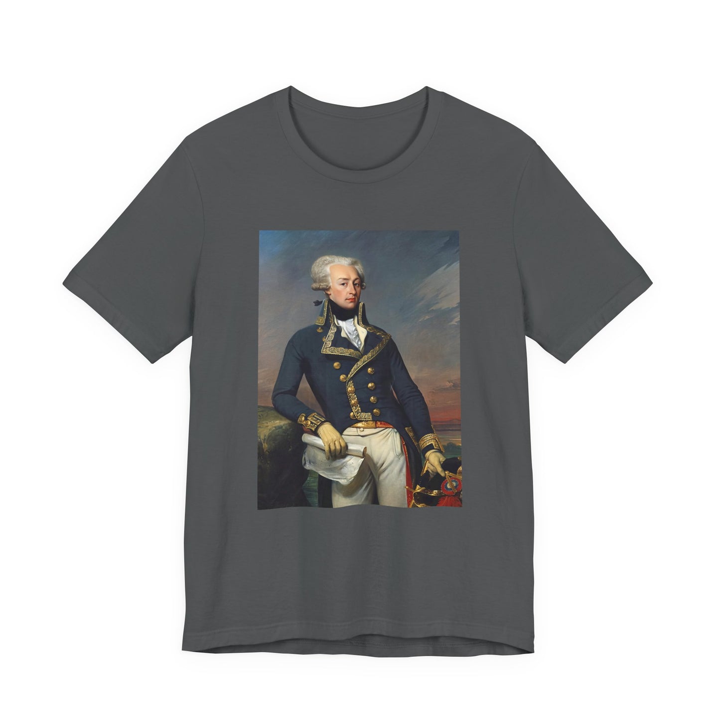 Marquis de Lafayette Classic Unisex Jersey Short Sleeve Tee