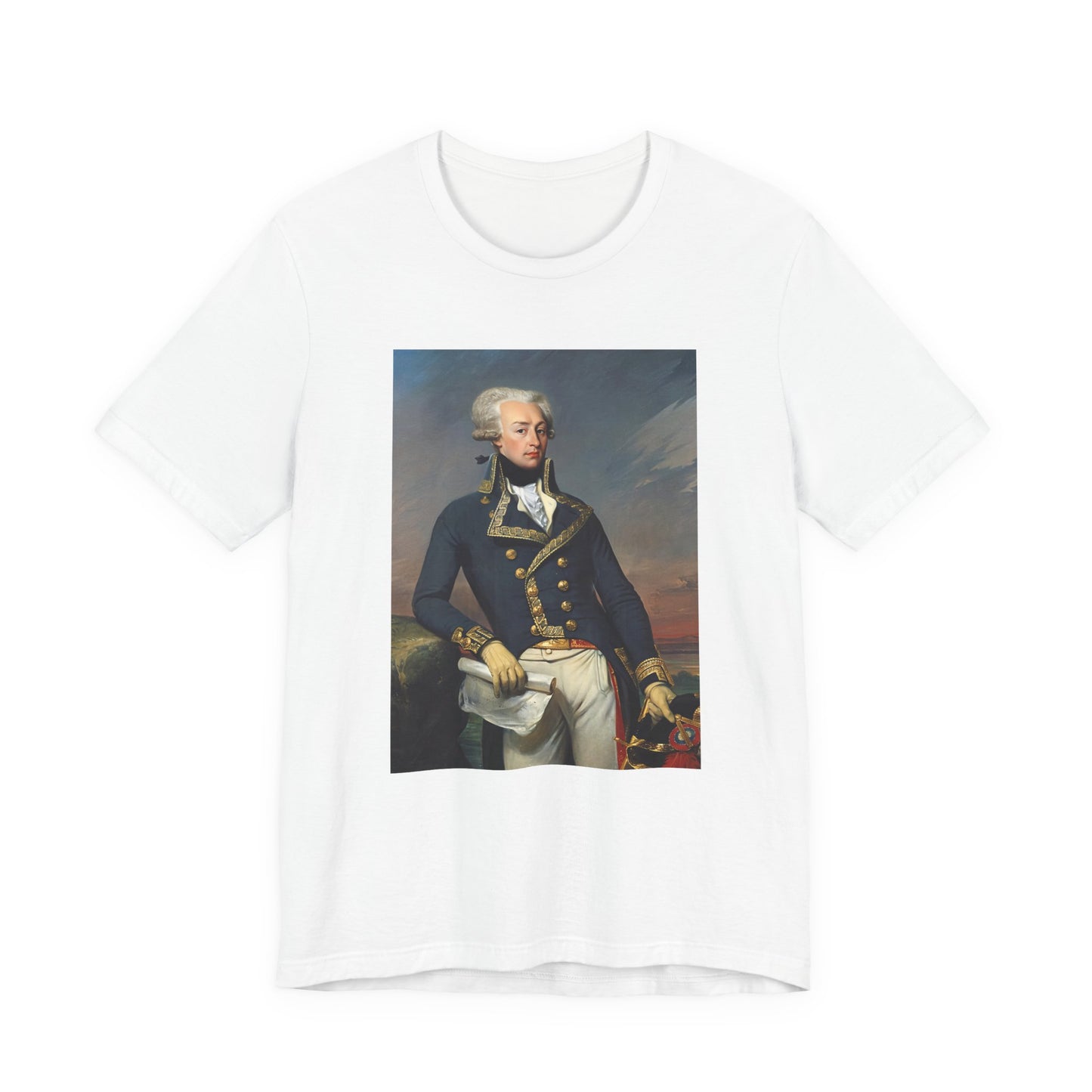 Marquis de Lafayette Classic Unisex Jersey Short Sleeve Tee