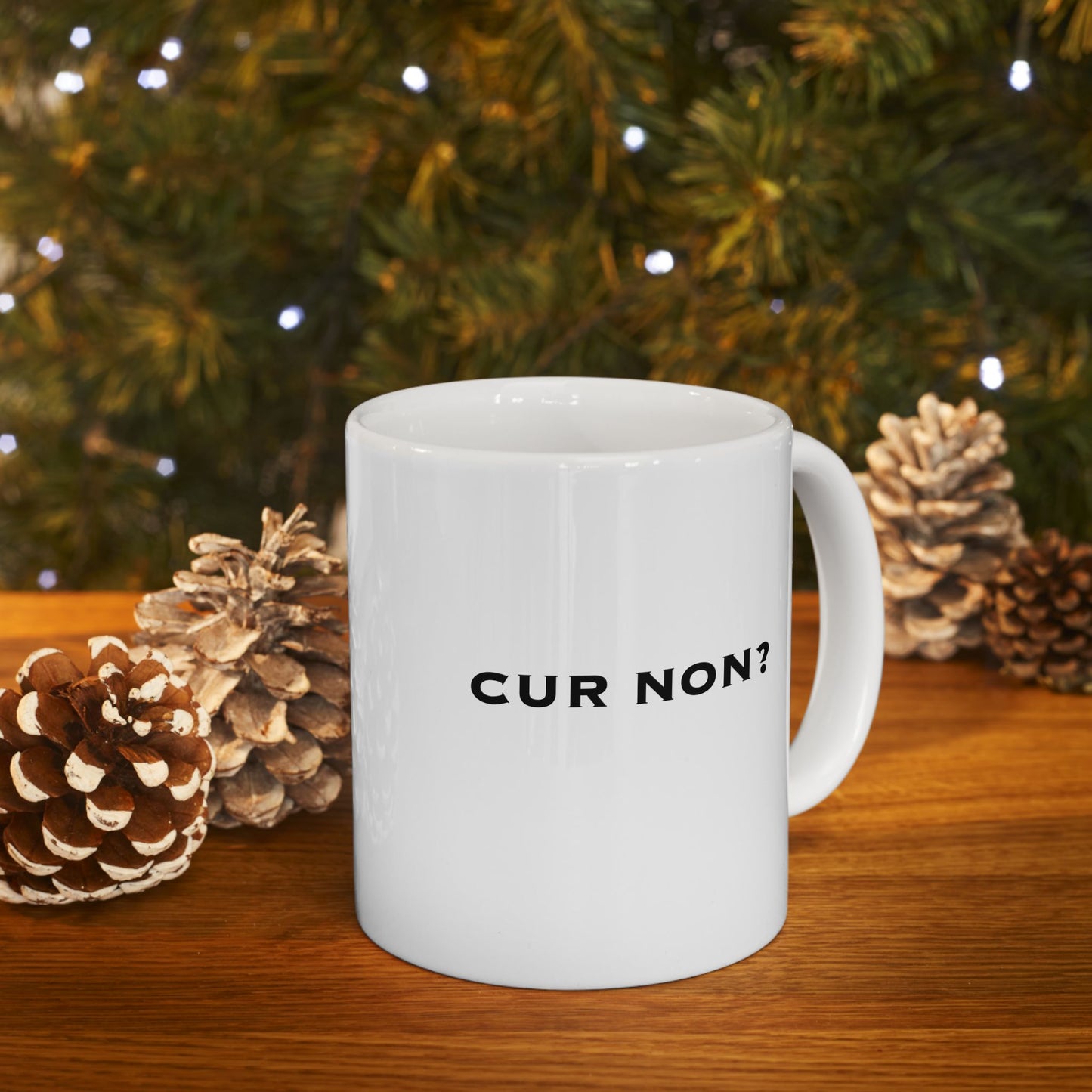 Lafayette Cur Non Mug - 11oz White Ceramic