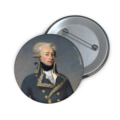 TLS wholesale - Marquis de Lafayette Button - Classic Portrait of Lafayette