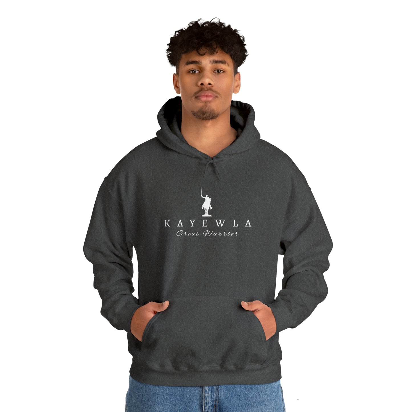 Marquis de Lafayette Kayewla Great Warrior - Unisex Heavy Blend Hooded Sweatshirt