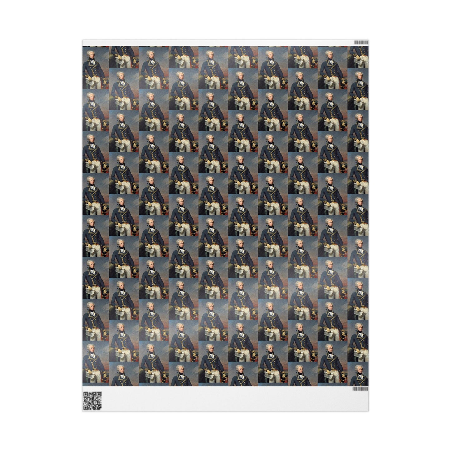 Marquis de Lafayette Wrapping Paper - Classic Portrait