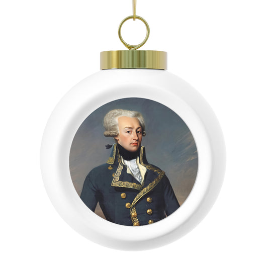 Lafayette Christmas Ball Ornament - Marquis de Lafayette Classic Portrait