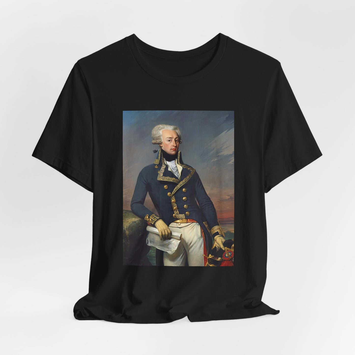 Marquis de Lafayette Classic Unisex Jersey Short Sleeve Tee