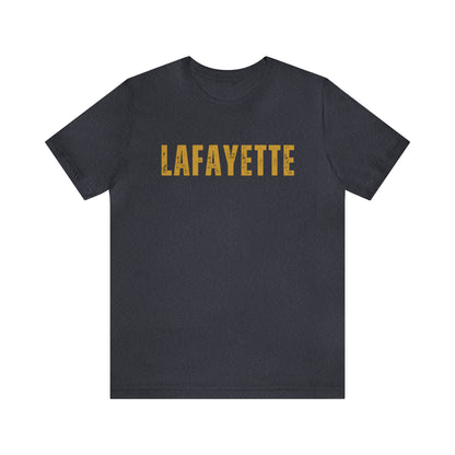 Marquis de Lafayette School Letters Unisex Jersey Short Sleeve Tee