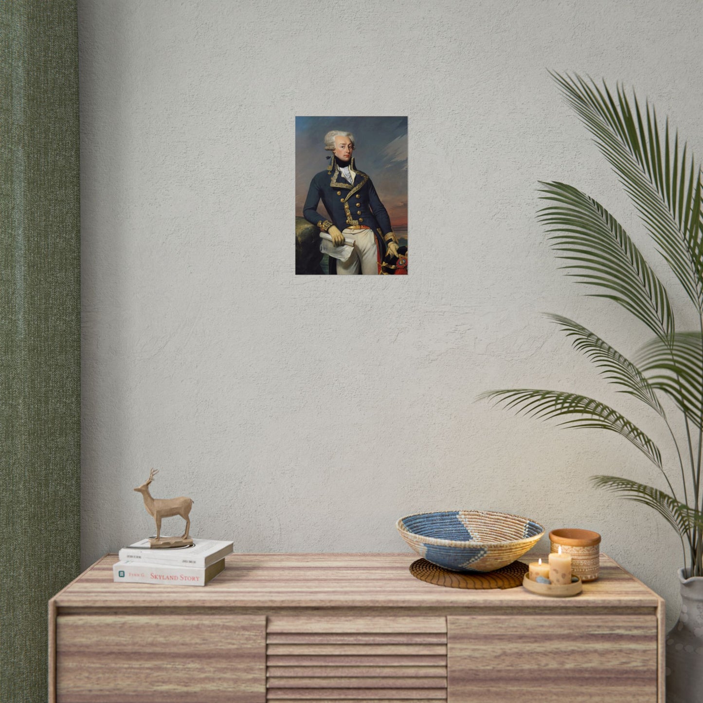 Marquis de Lafayette Classic Portrait Rolled Poster - Beautiful Unique Gift for the History Lover or Lafayette Fan!