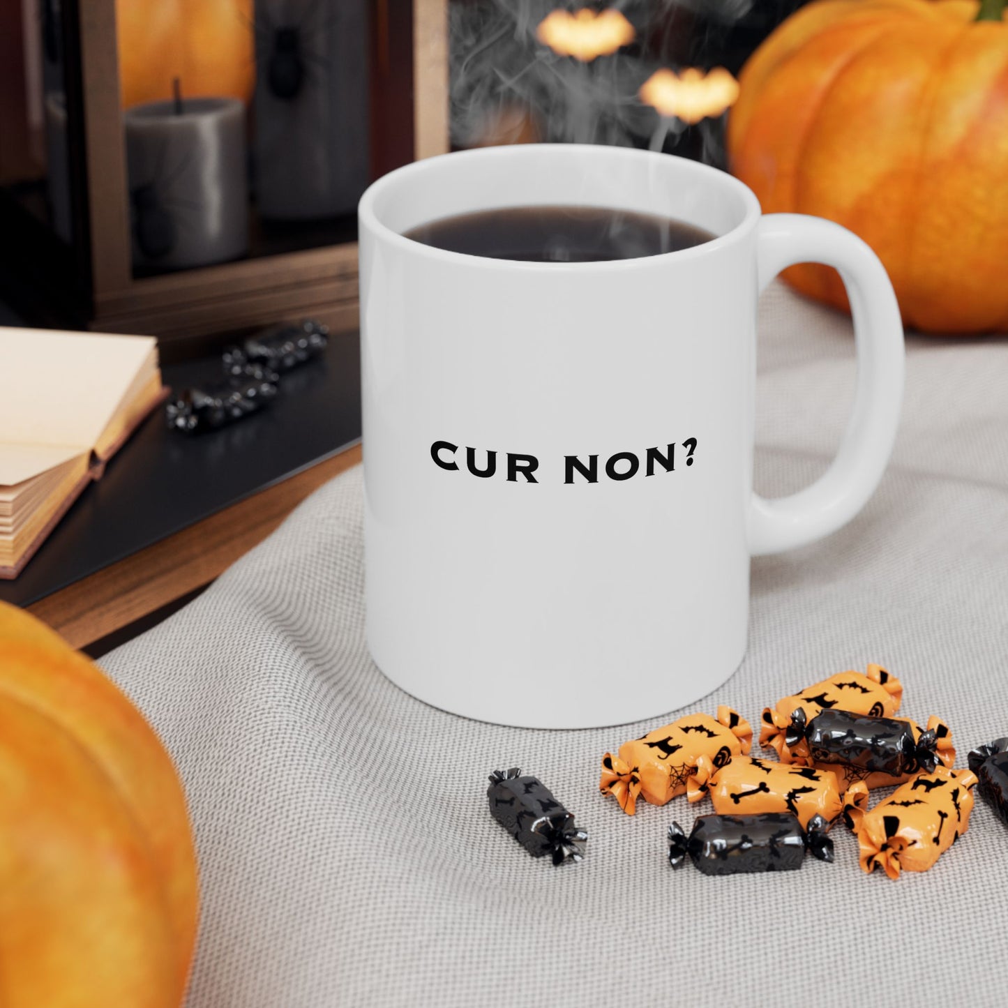 Lafayette Cur Non Mug - 11oz White Ceramic