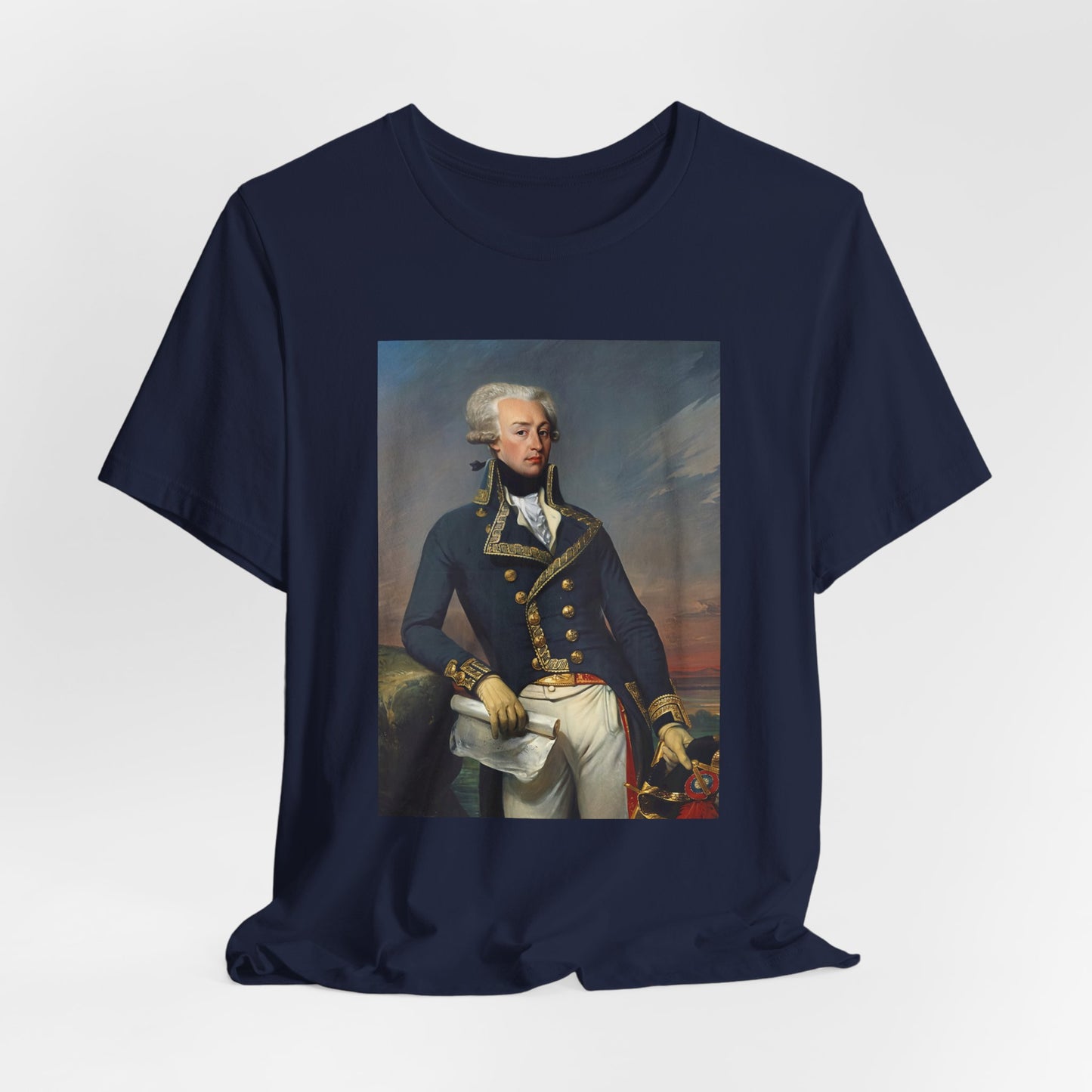 Marquis de Lafayette Classic Unisex Jersey Short Sleeve Tee